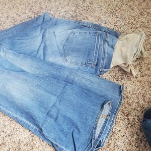 Articles of society maternity flare jeans!